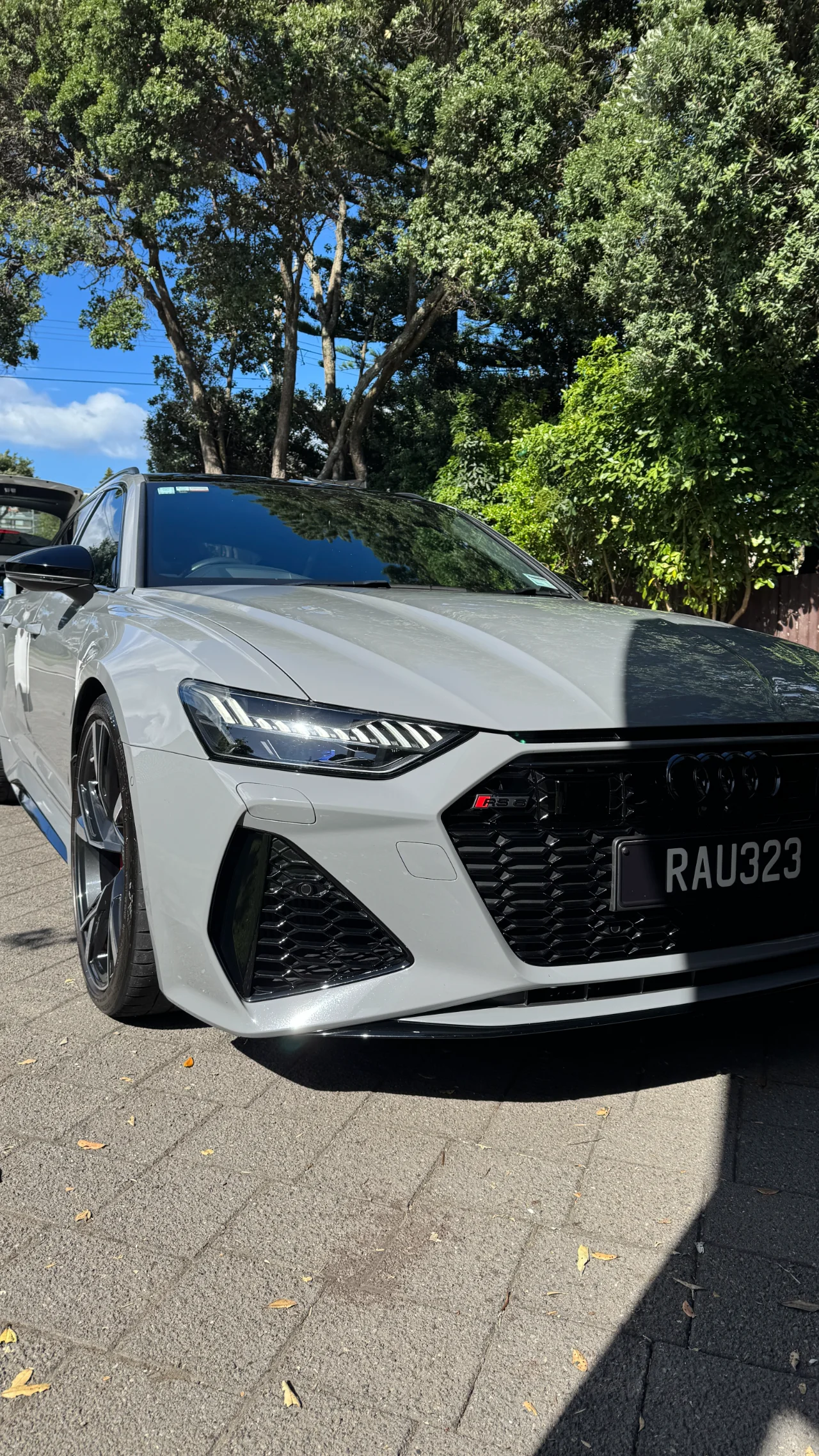 Audi RS6 Avant paint enhancement