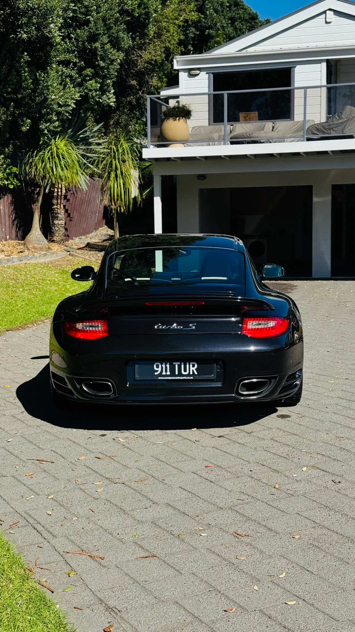 Porsche 911 Turbo S ceramic coating Tauranga